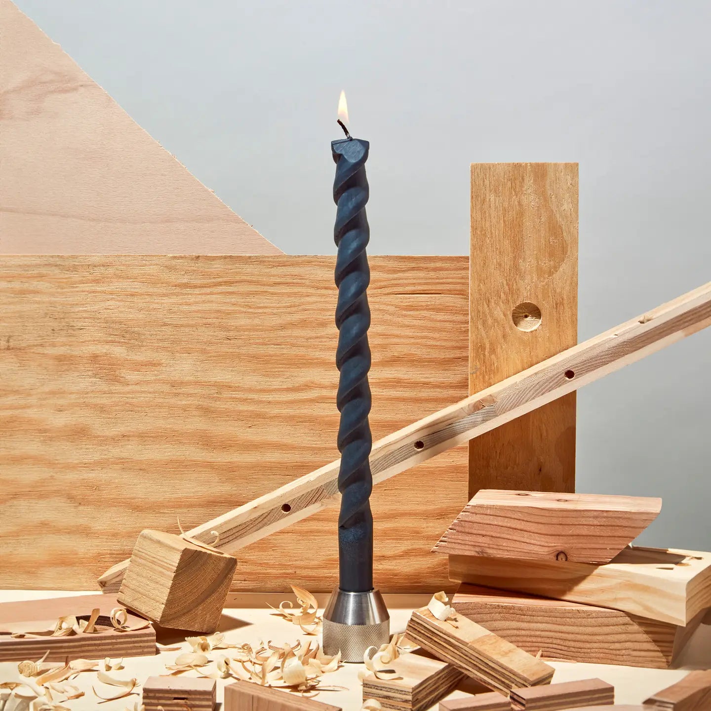 Masonry Drill Bit Candle - Grey