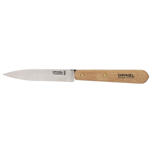 Opinel No.102 Carbon Steel Paring Knives - Set of 2