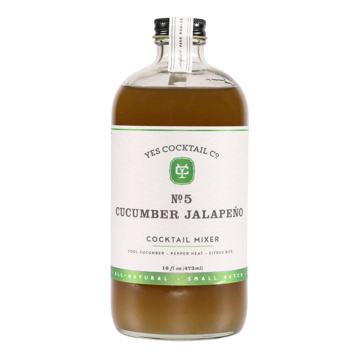 No. 5 Cucumber Jalapeno Cocktail Mixer