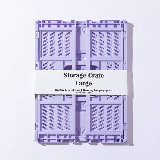 Humber Large Storage Crate - Lavender