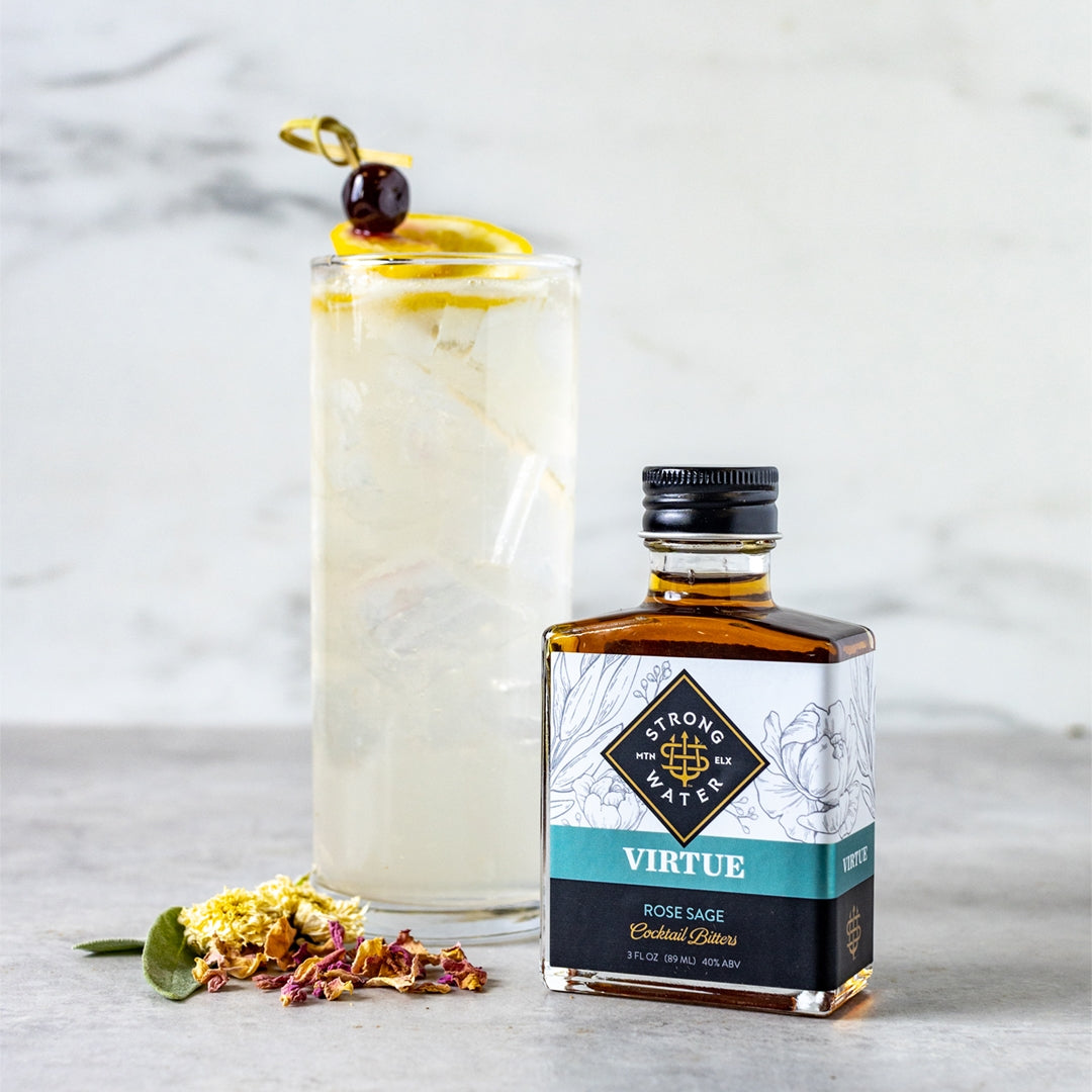 Strongwater - Virtue- Rose Sage Cocktail Bitters