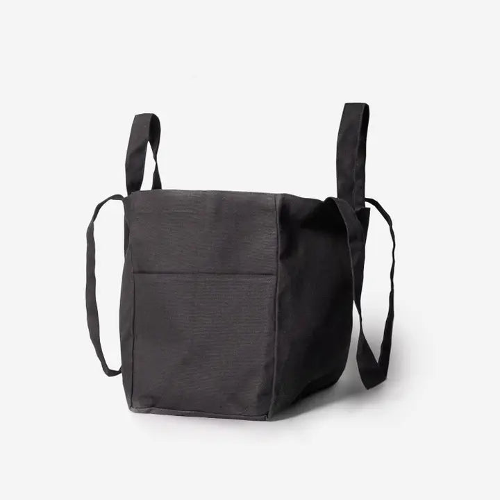 OMOM Organic Cloth Low Box Tote - Black