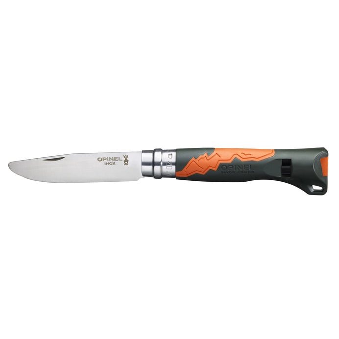 Opinel No.07 Outdoor Junior Folding Knife - Orange & Purple