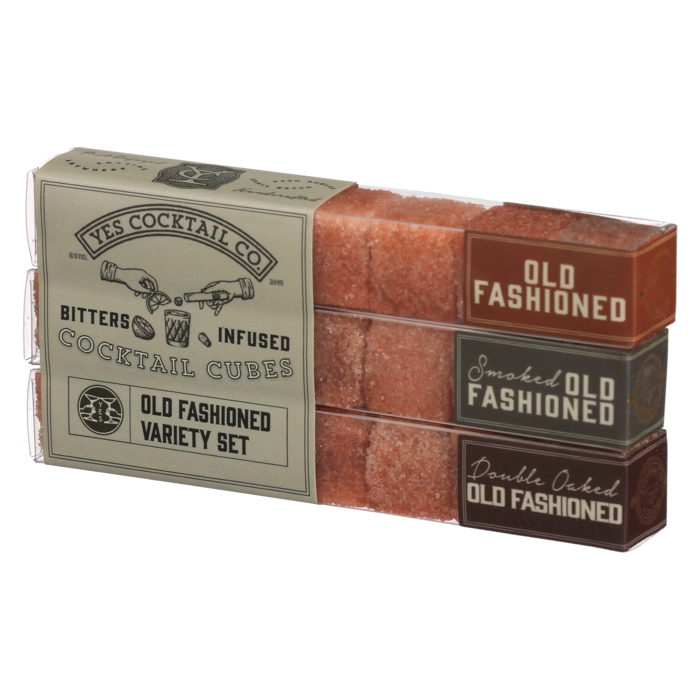 Old Fashioned Bitters Infused Cubes Variety Gift Set - Around the World