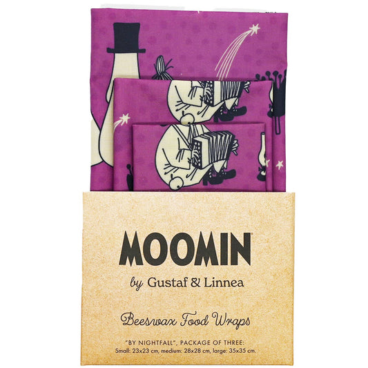 Moomin Beeswax Wrap Three-Pack - By Nightfall