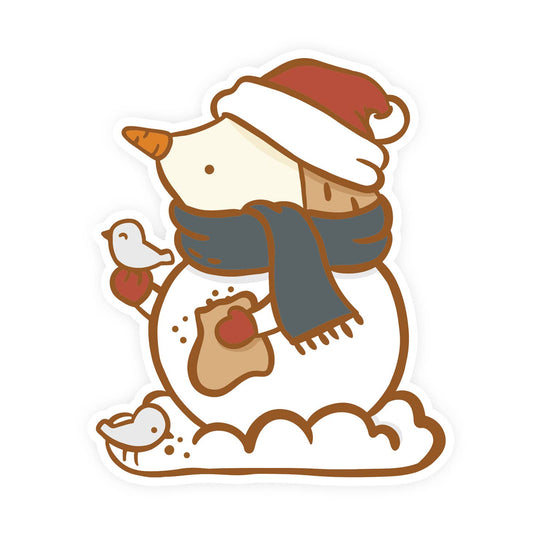 Henrietta Snowman Vinyl Sticker