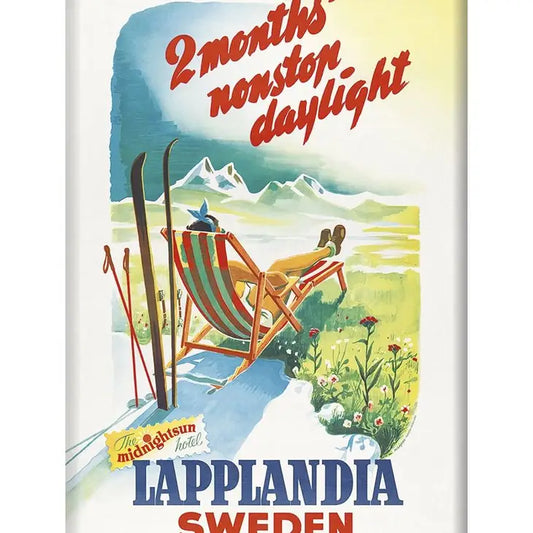 Lapplandia Sunchair Magnet