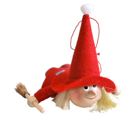 Red Witch Ornament