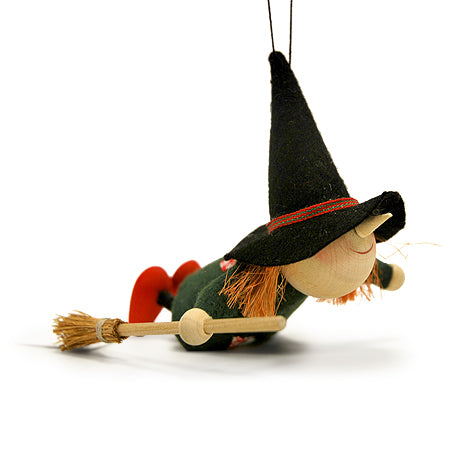 Green Witch Ornament
