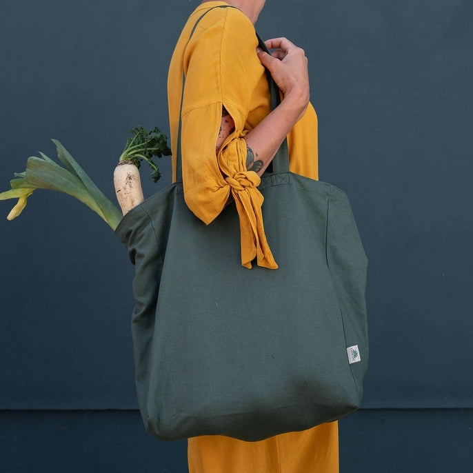 OMOM Original Organic Tote Bag - Green