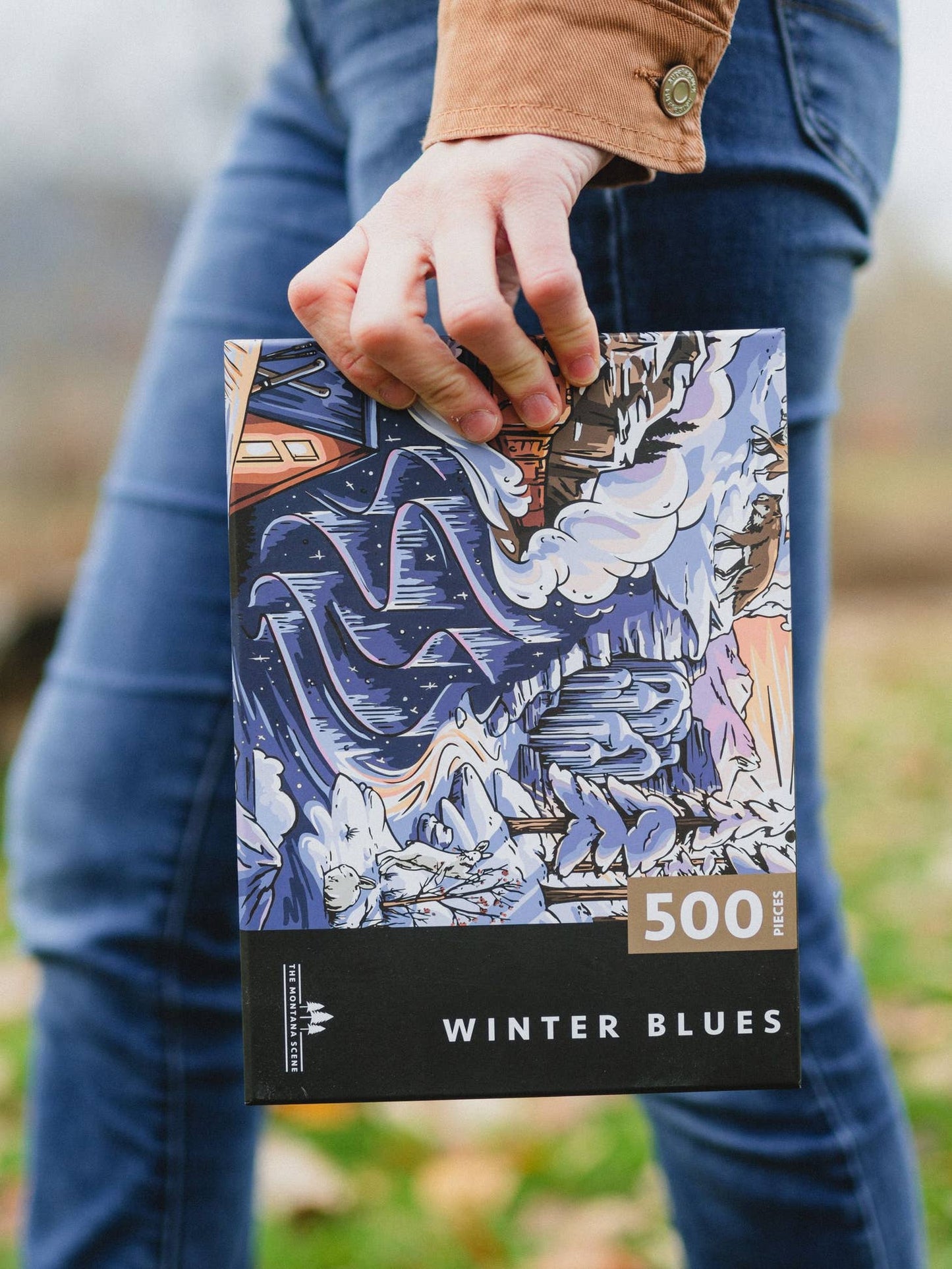 Winter Blues Puzzle - 500 Pieces