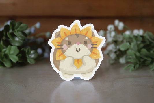Sunflower Hamster Sticker