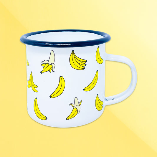 Bananas Enamel Mug