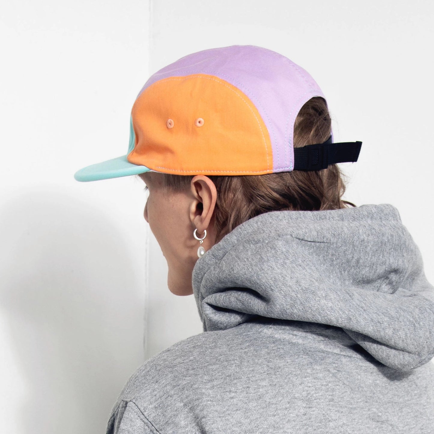 Moomintroll 5 Panel Retro Cap - Multicolor