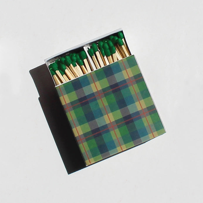 Square 2" Matchbox - Forest Flannel