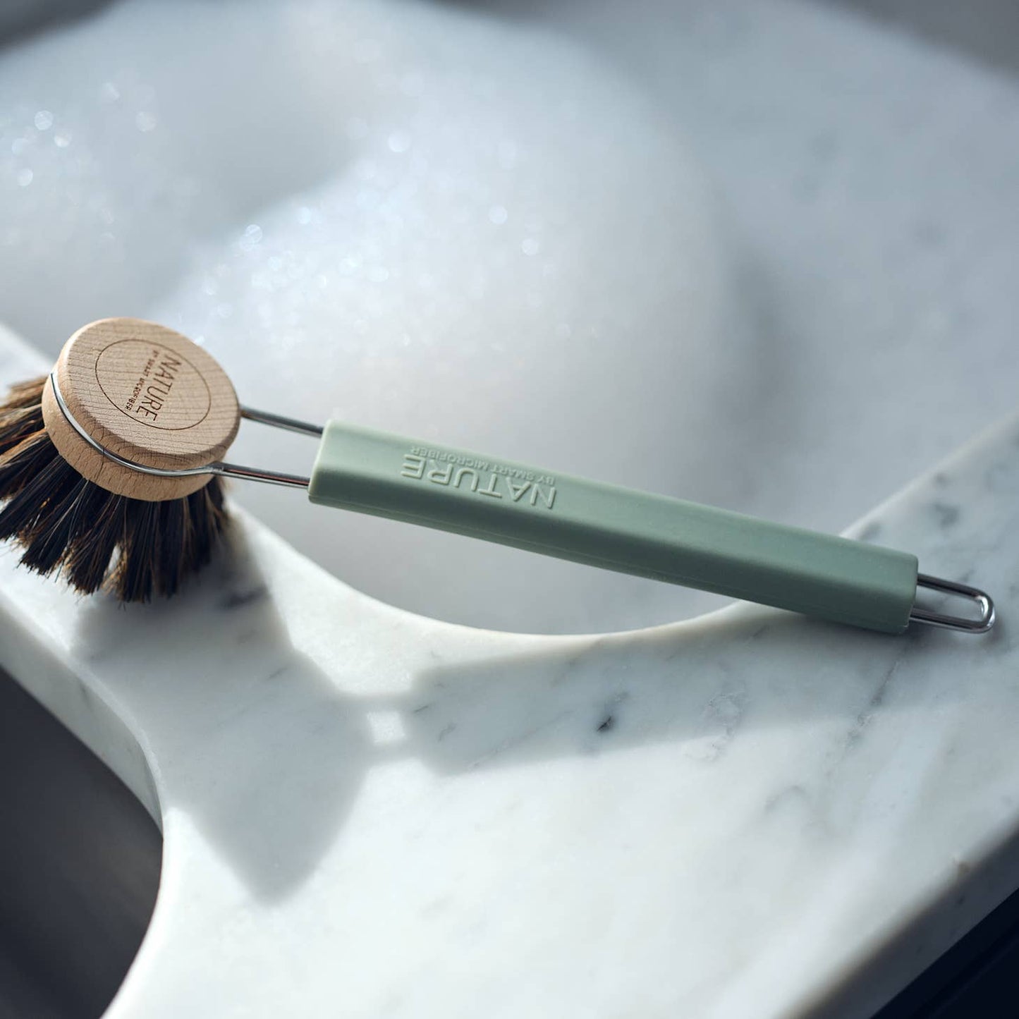 Horsehair Dishbrush - Green