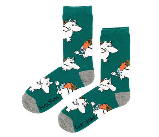 Moomintroll Adventuring Socks