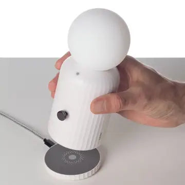 Wireless Lamp and Charger – White