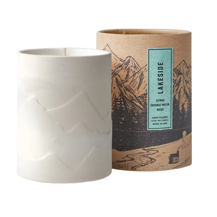 Balsam & Feather 12oz Mountain Candle - Lakeside