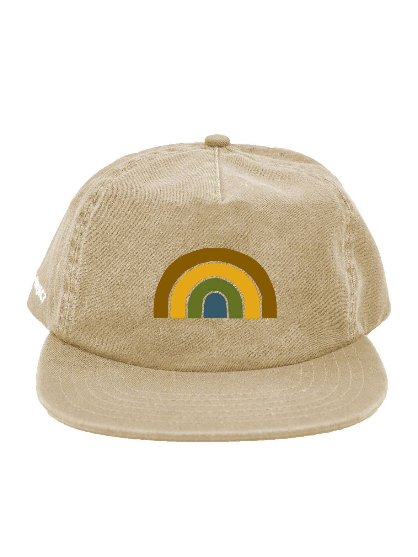 Rainbow Chenille Grandpa Hat