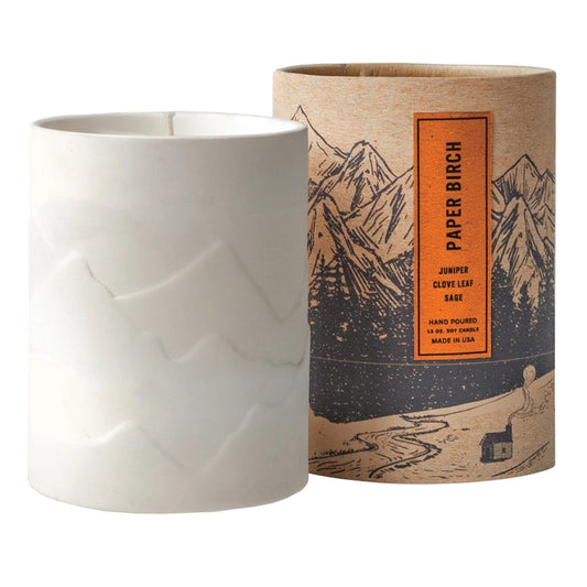 Balsam & Feather 12oz Mountain Candle - Paper Birch