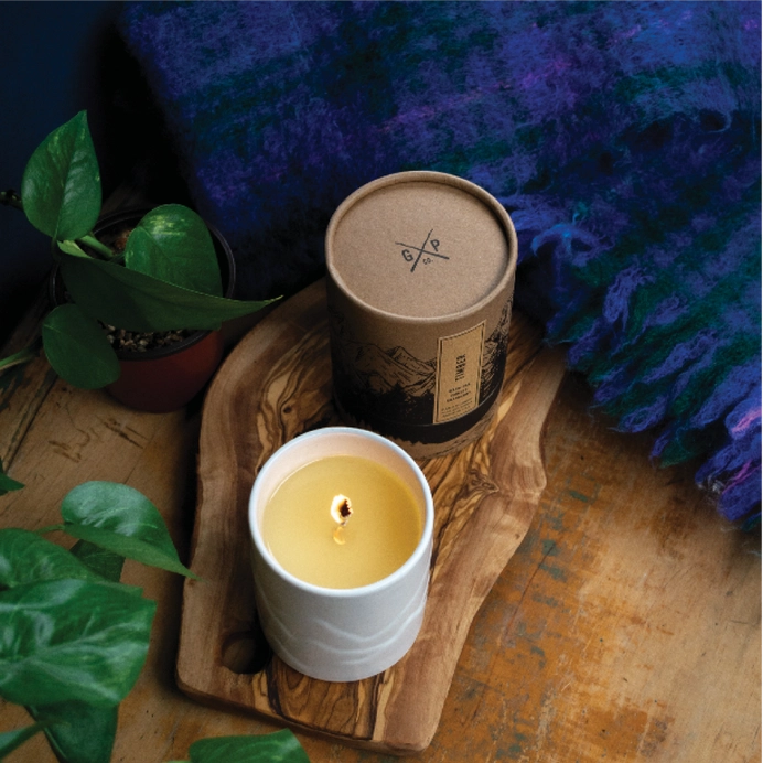 Balsam & Feather 12oz Mountain Candle - Timber