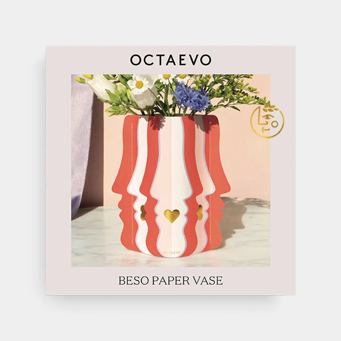 Octaevo Beso Mini Paper Vase