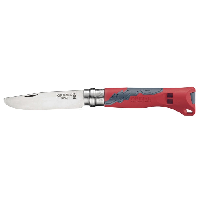 Opinel No.07 Outdoor Junior Folding Knife - Red