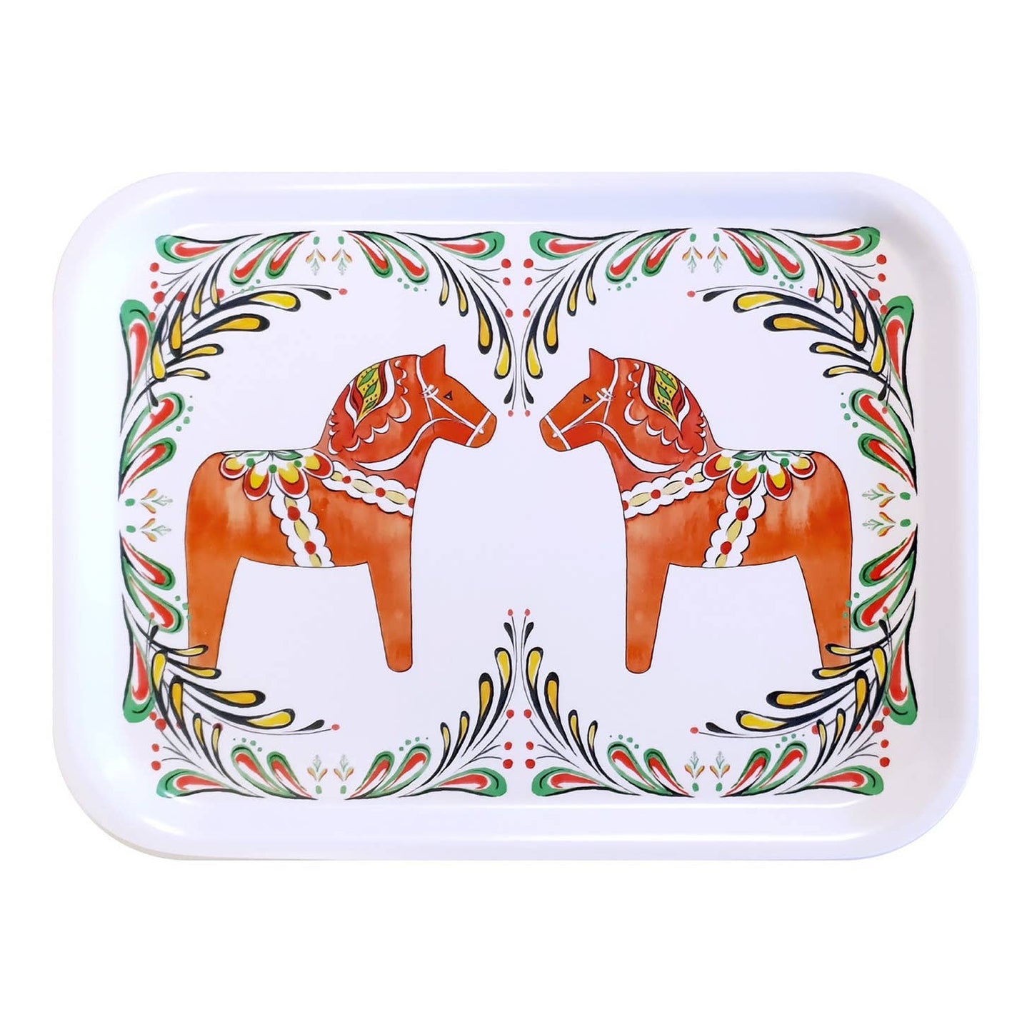 Serving Tray - Dala Horse