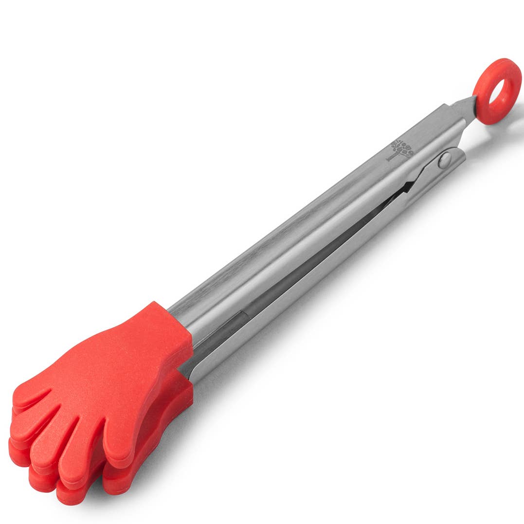 7" Silicone Handy Tongs