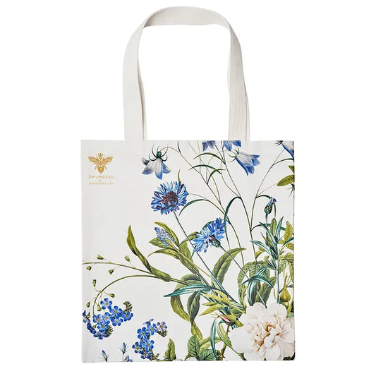 Tote Bag - Blue Flower Garden
