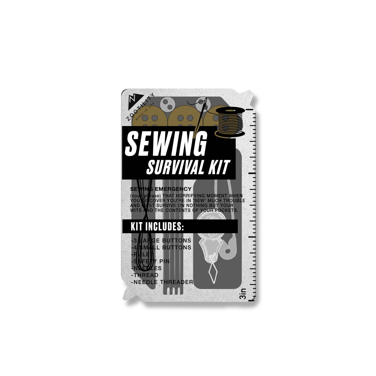 Zootility - Sewing Survival Kit