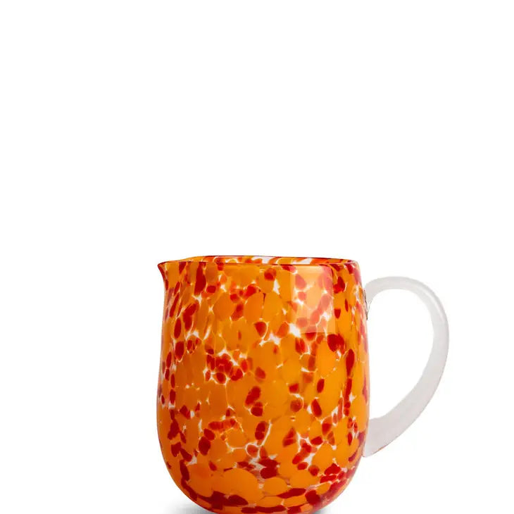 Confetti Pitcher - Red/Orange