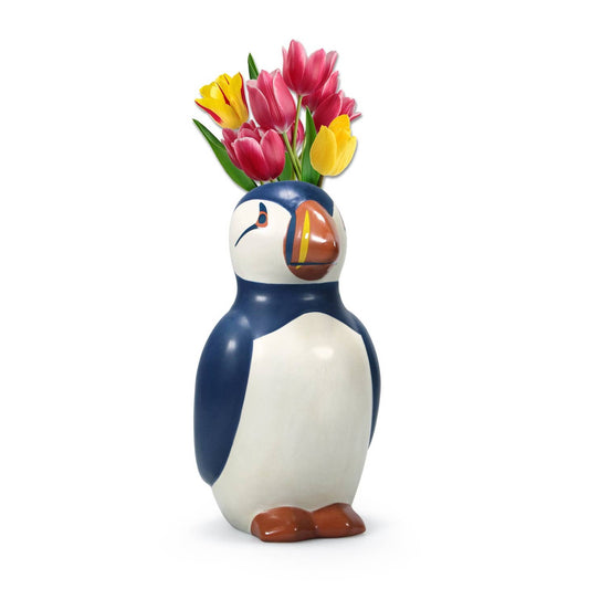 Puffin Table Vase - RSPB Free As A Bird