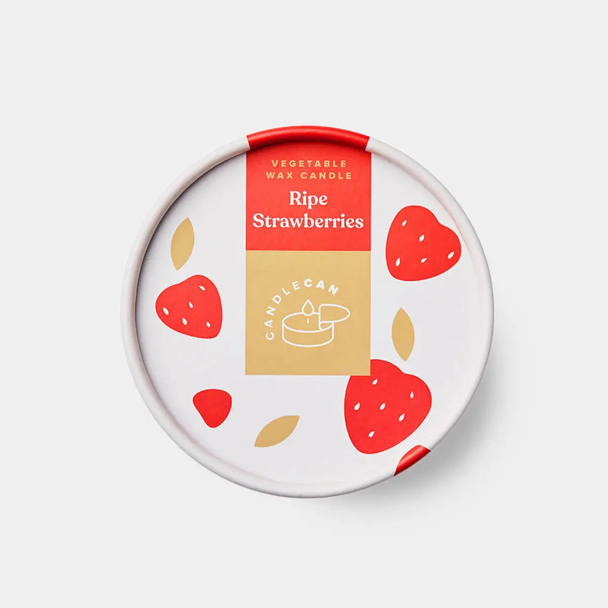 Candlecan Tin Candle - Ripe Strawberries