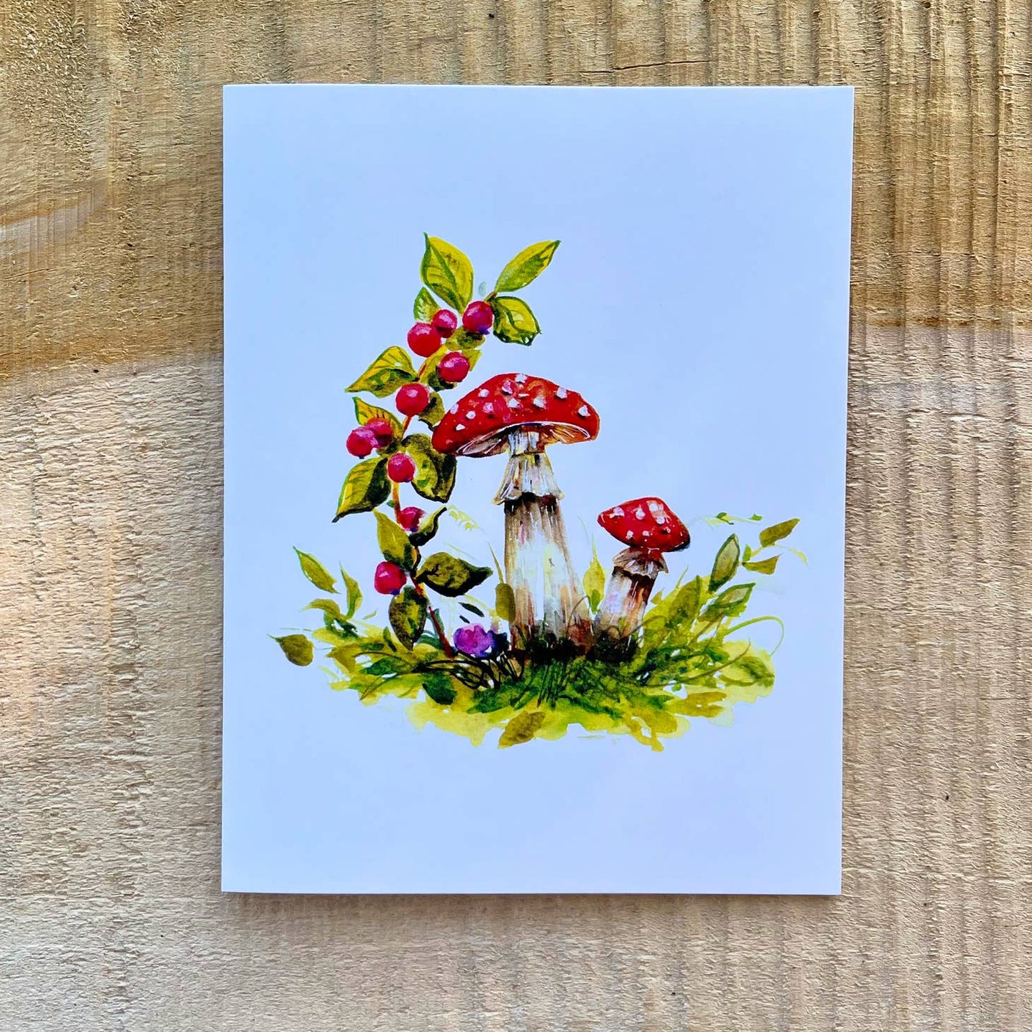 Greeting Cards - Mushroom