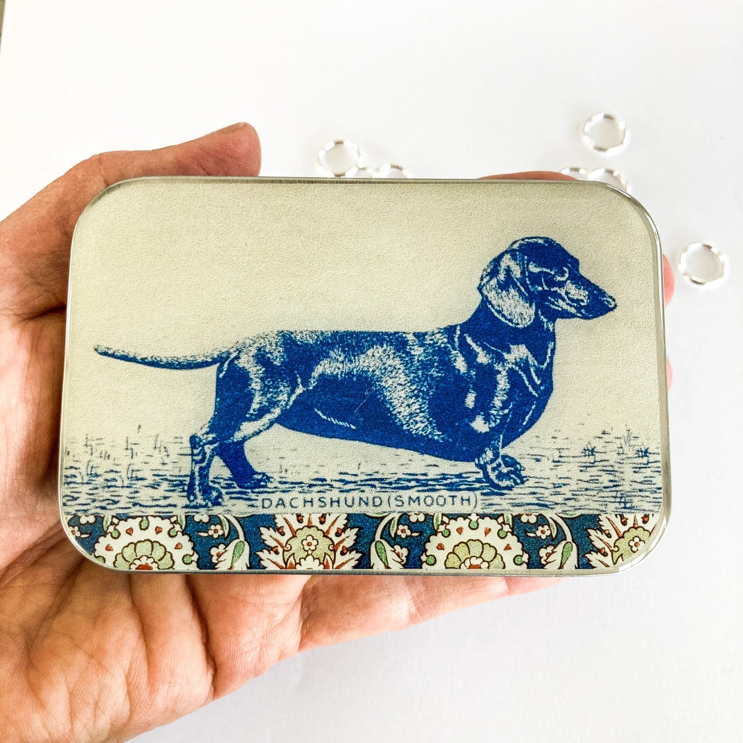 Storage Tin - Dachshund (Large)