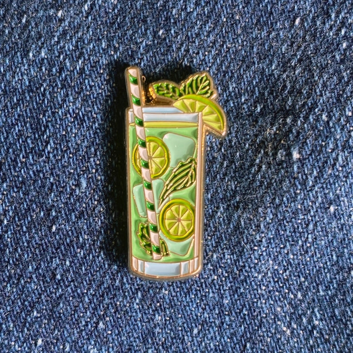 Mojito Cocktail Pin