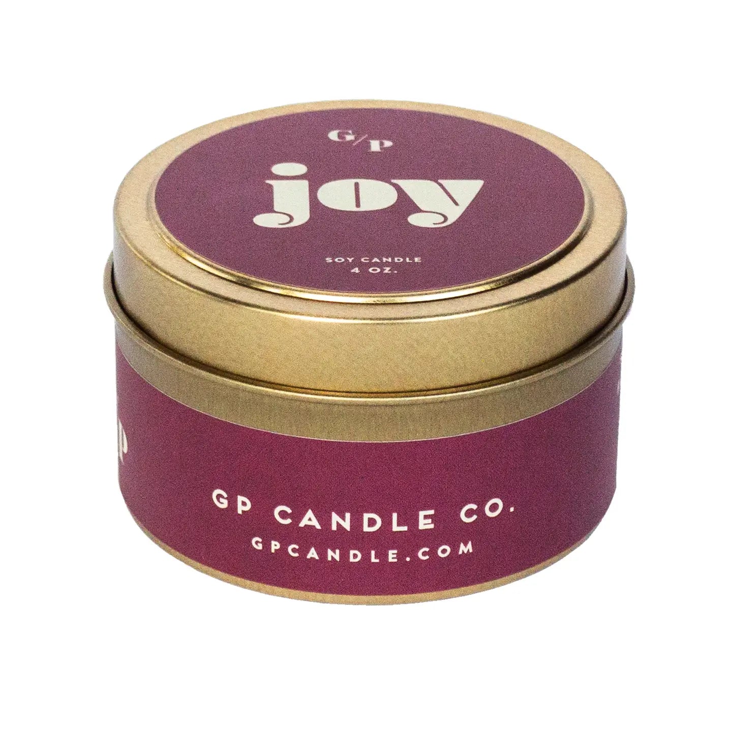 Just Because 4oz Candle Tin - Joy