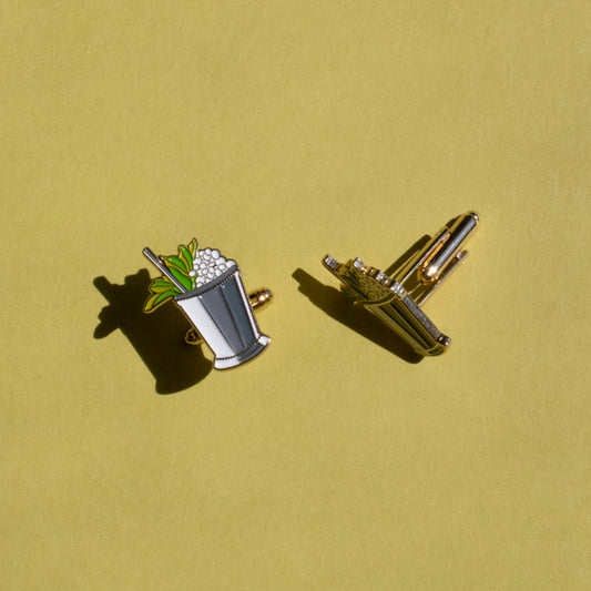 Mint Julep Cufflinks