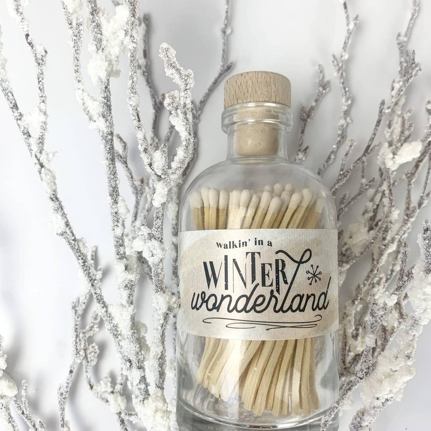 Vintage Apothecary Christmas Matches - Winter Wonderland