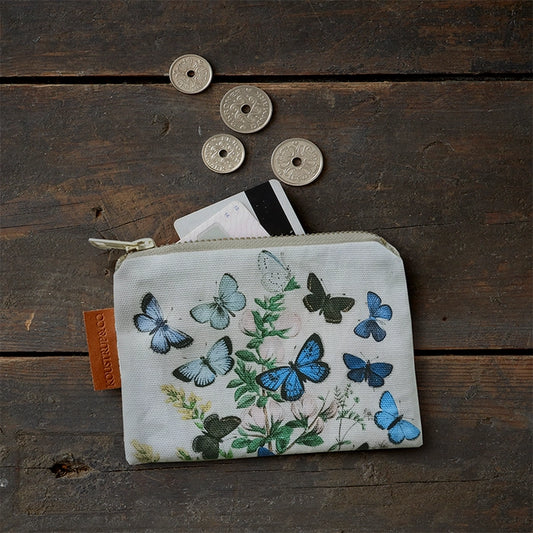 Organic Cotton Wallet - Butterflies