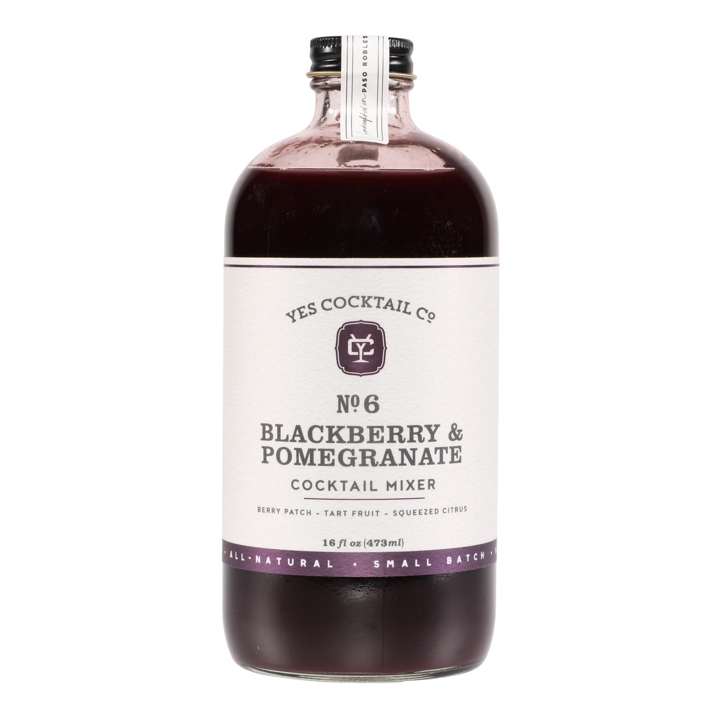 No. 6 Blackberry Pomegranate Cocktail Mixer