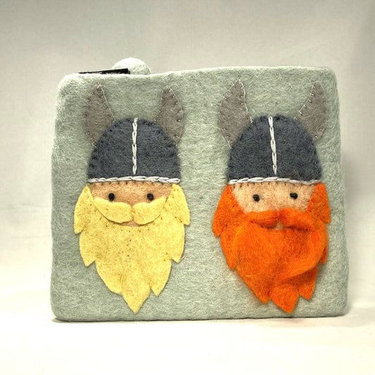 Felt Purse - Vikings