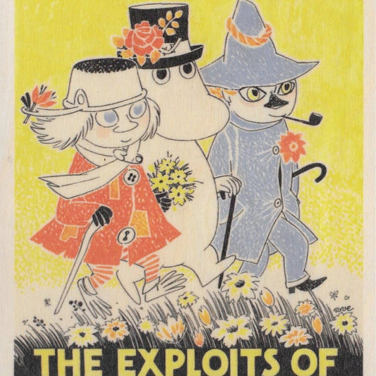 Wooden Art - Moominpappa Exploits