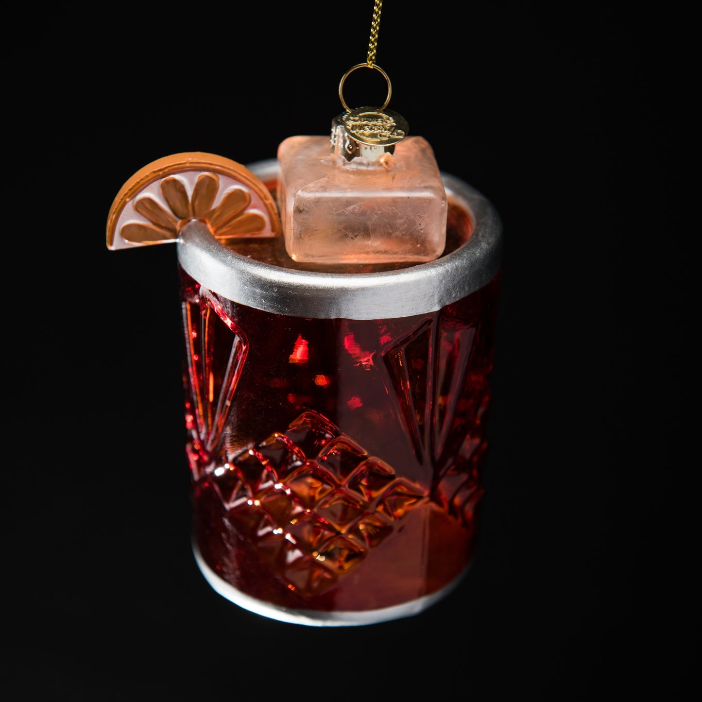 Cocktail Christmas Ornament - Negroni