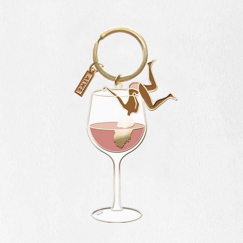 Tipsy Keychain