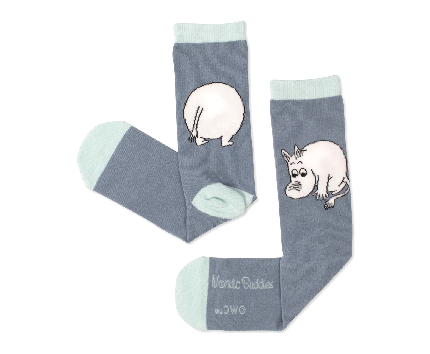 Moomintroll's Butt Socks - Blue