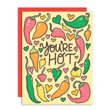 Greeting Cards - You're Hot