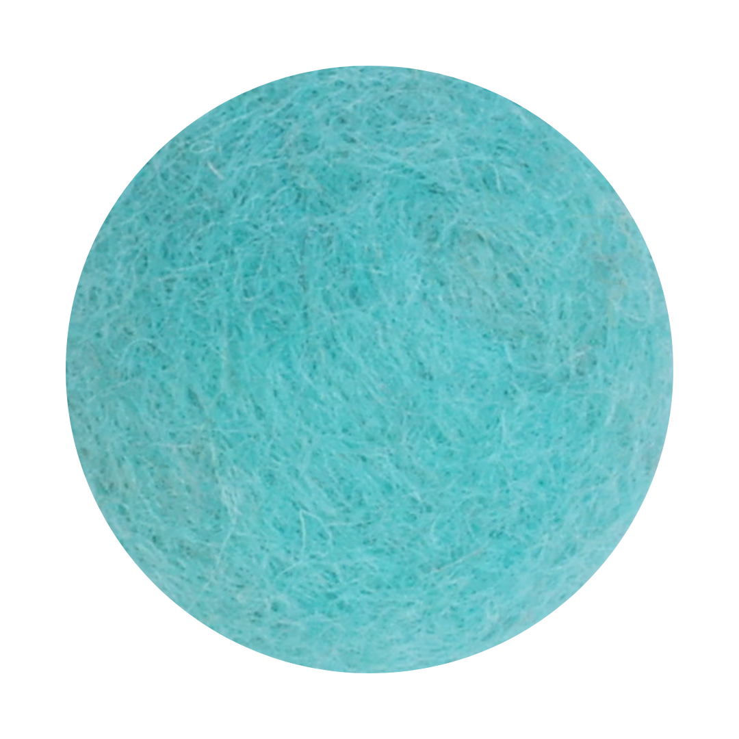 Felt Flower - Aqua (Small)